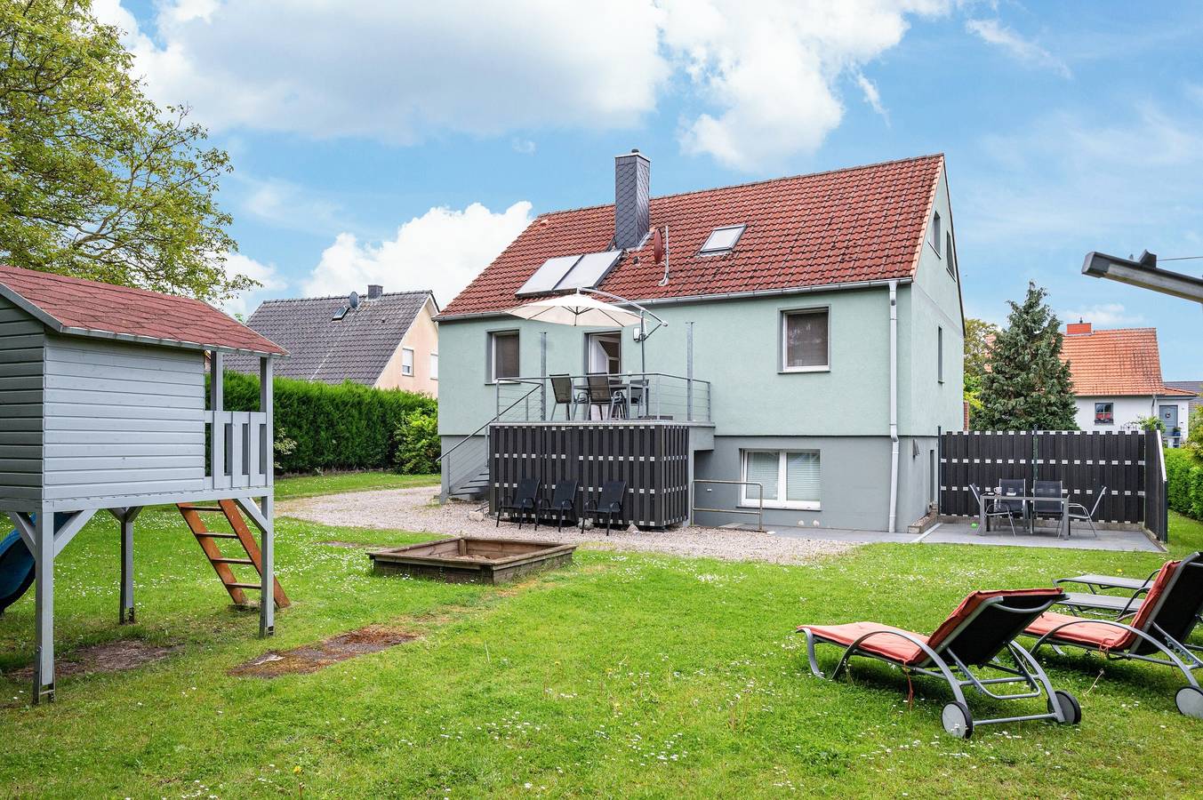Ganze Wohnung, Apartment für 4 Personen, 34 m², mit privater Terrasse und Wlan in Groß Schwansee, Kalkhorst