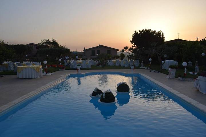 B&b per 2 persone, con Balcone e Terrazza nonché Giardino e Piscina a Piazza Armerina