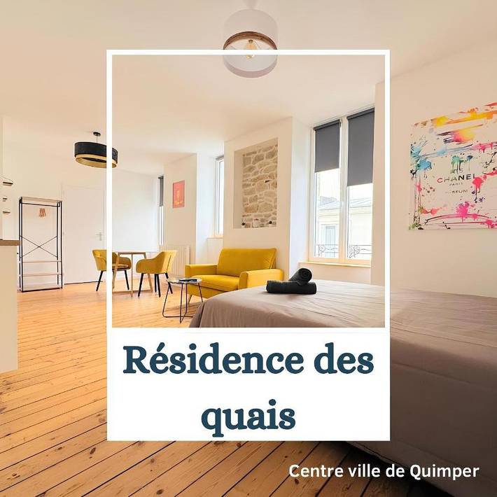 Appart’hôtel pour 2 personnes à Quimper