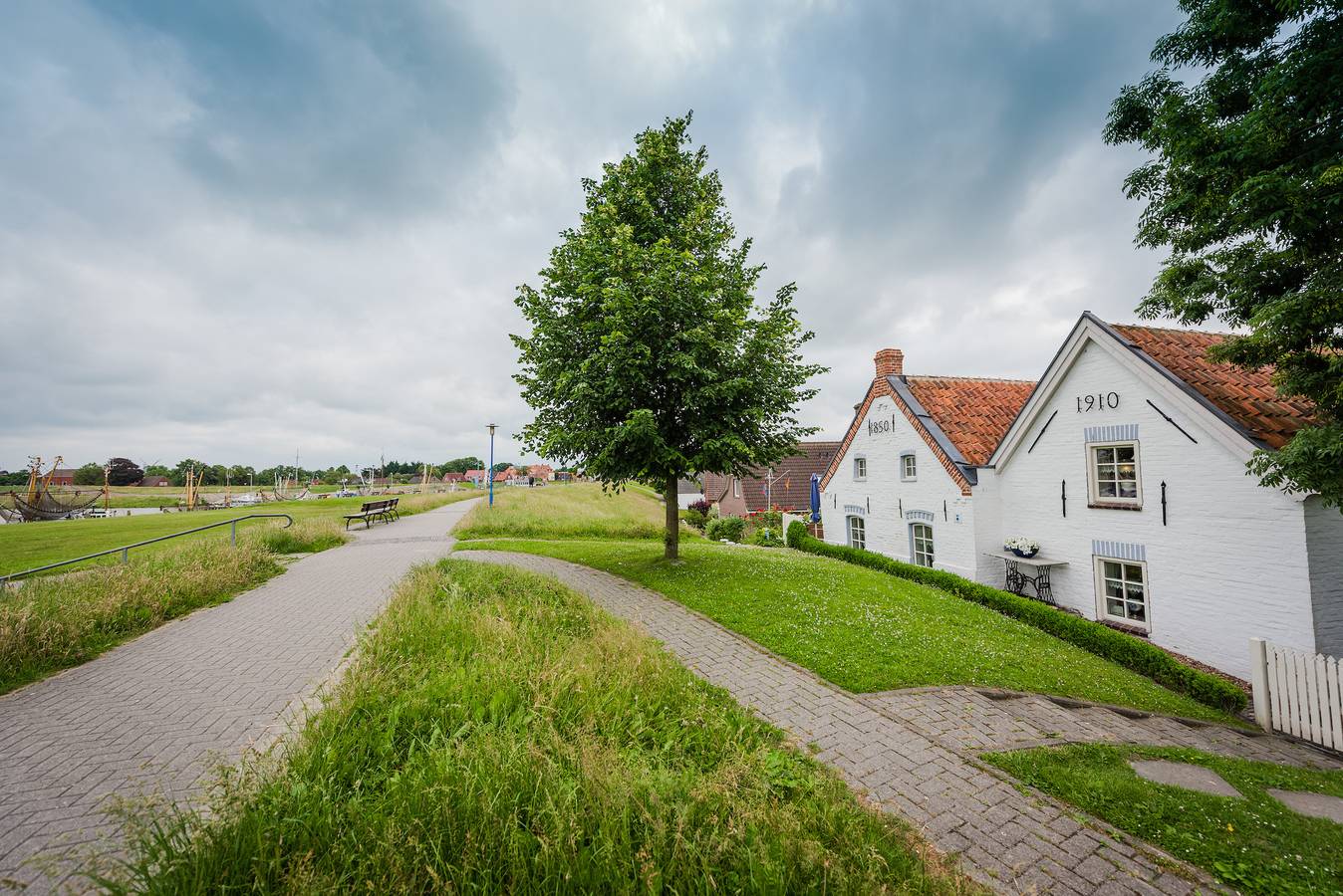 Huus an't Diek von 1850 in Greetsiel, Krummhörn