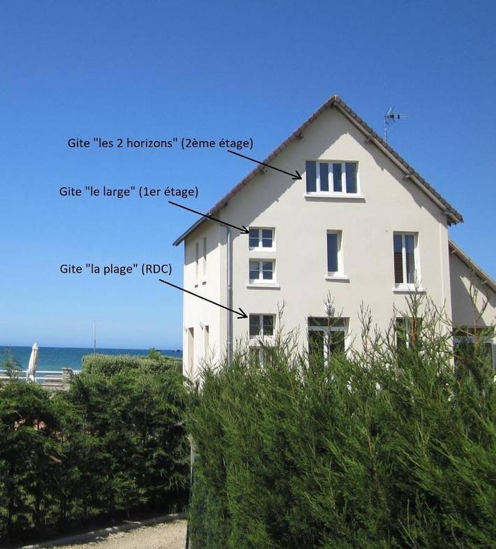 Gîte pour 2 personnes, avec Terrasse ainsi que Jardin et Vue à Saint-Côme-de-Fresné