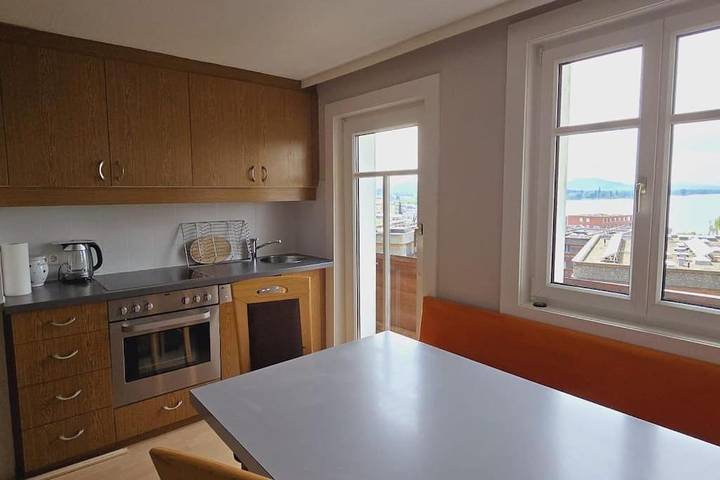 Ferienwohnung für 7 Personen, mit Balkon und Terrasse sowie Garten und Ausblick in Lochau - 4