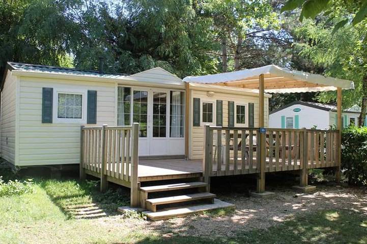 Mobil home pour 6 personnes à La Cassagne