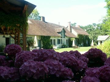 Chambre d’hôte pour 2 personnes, avec jardin à Faverolles-sur-Cher