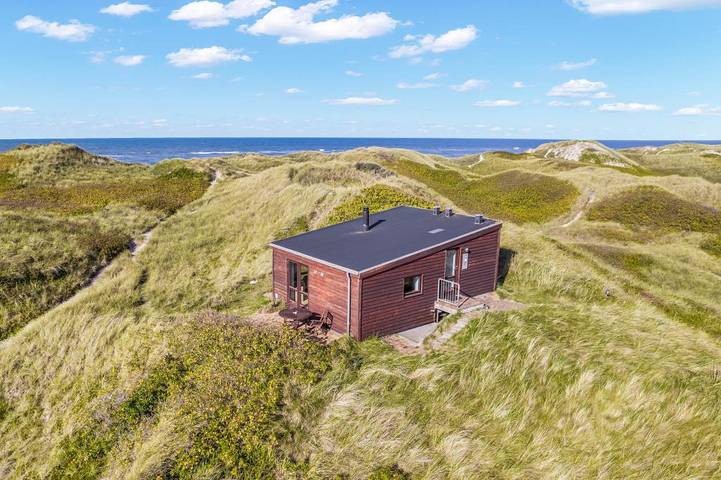 Ferienhaus für 2 Personen, mit Balkon/Terrasse und Terrasse sowie Sauna und Ausblick in Søndervig