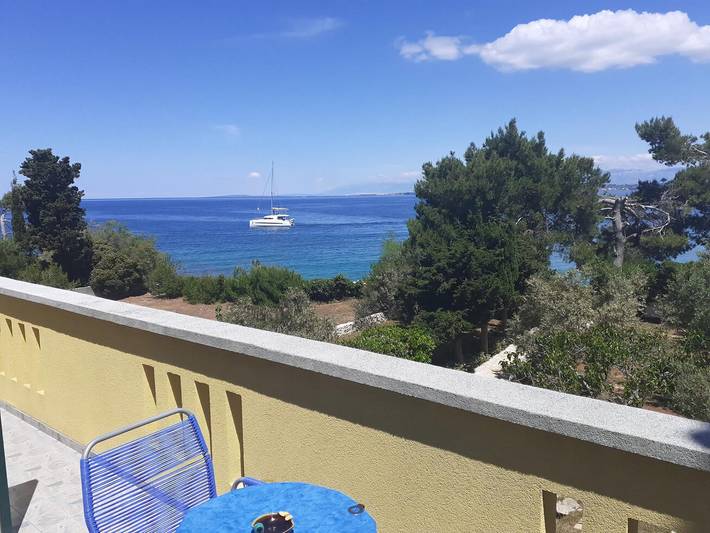 Studio für 2 Personen, mit Ausblick und Balkon