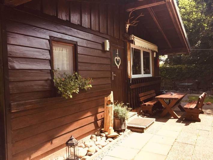 Ferienhaus für 4 Personen, mit Terrasse und Garten