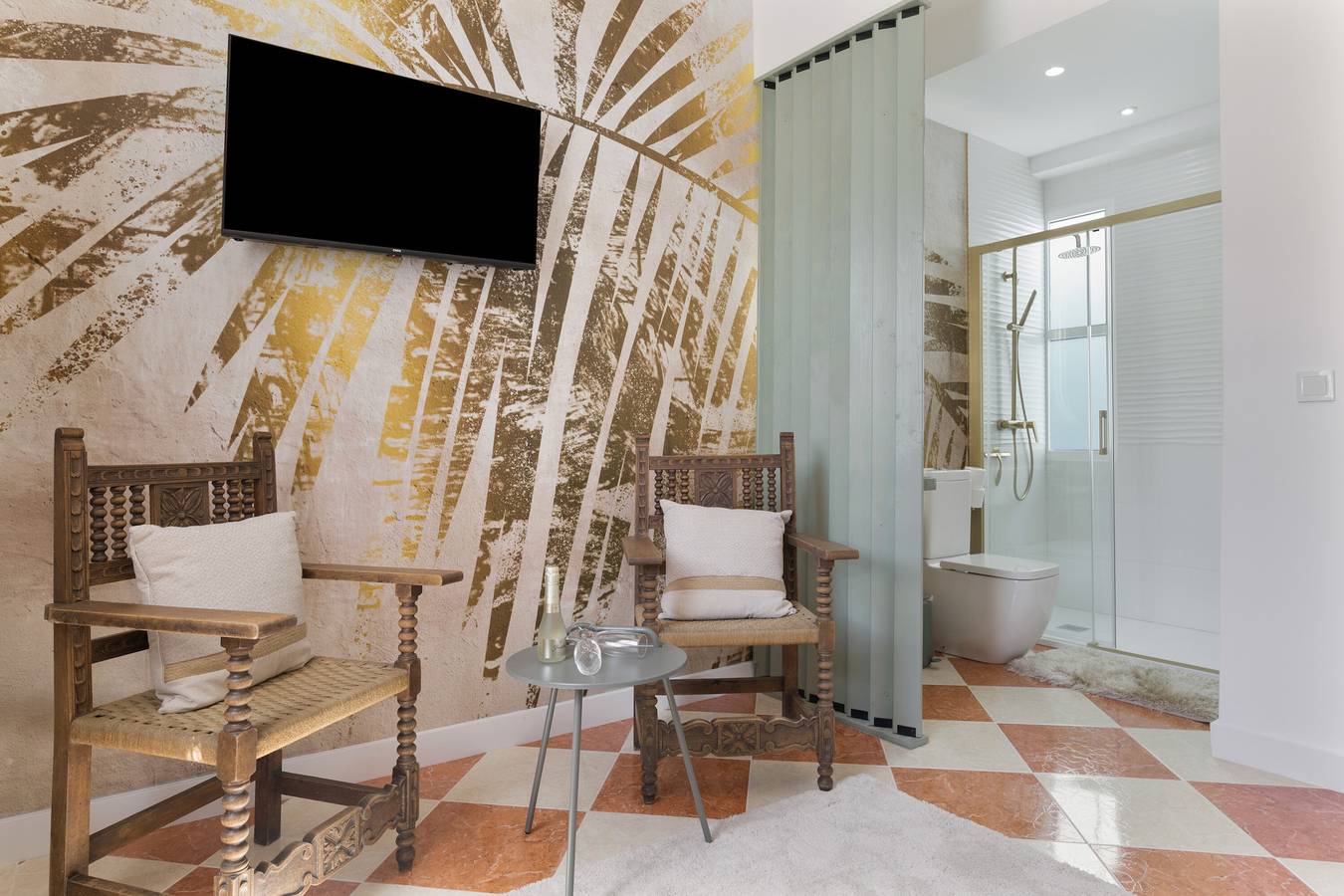 Room 'Zirconio' with Mountain View, Shared Terrace and Wi-Fi in Alcalá del Valle, White Villages