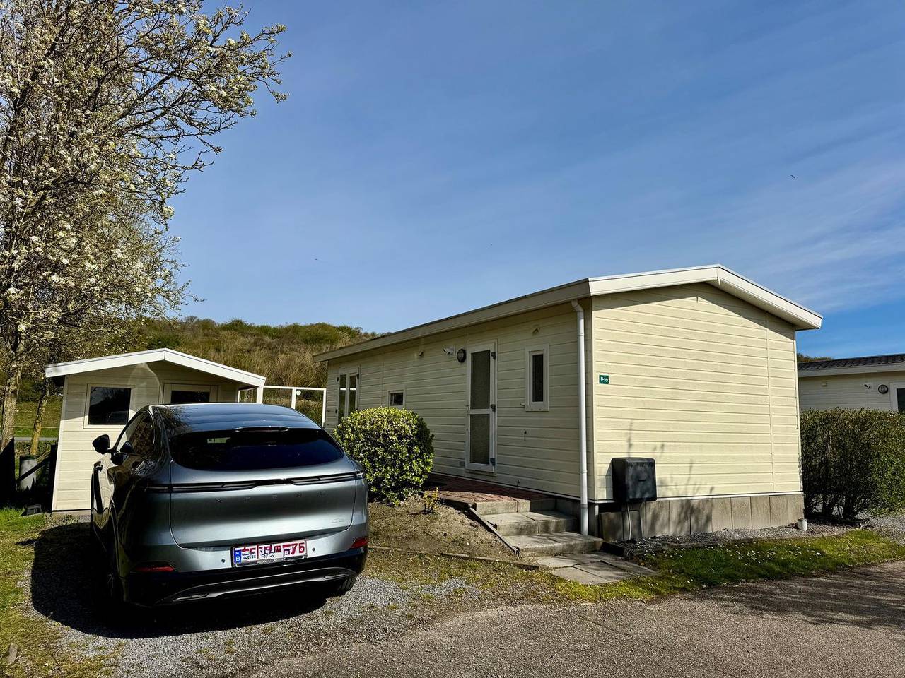 Chalet am Strandaufgang B029: 240 m zum Strand, Klimaanlage, Urlaub mit Hund in Zeeland Coast