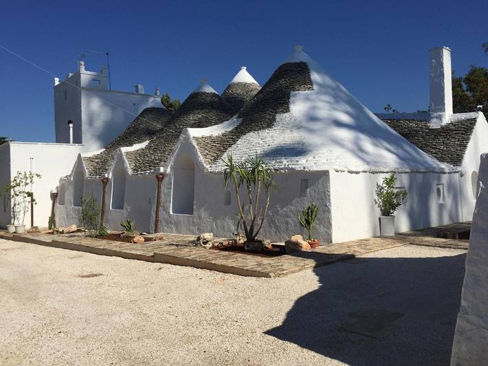 Casa vacanza per 7 persone, con Balcone e Terrazza nonché Giardino e Panorama a Selva di Fasano