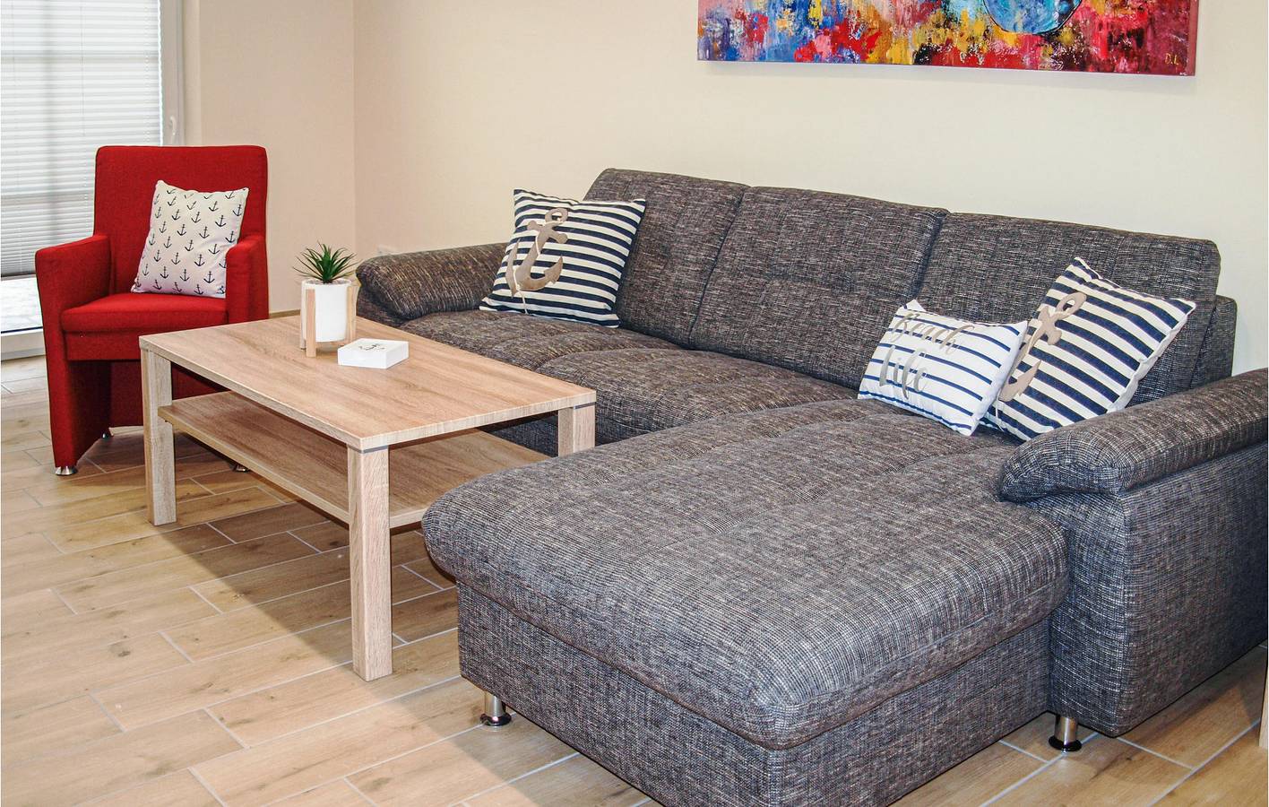Gemütliche Wohnung mit Parkplatz & Flussblick in Gützkow in Gützkow, Vorpommern