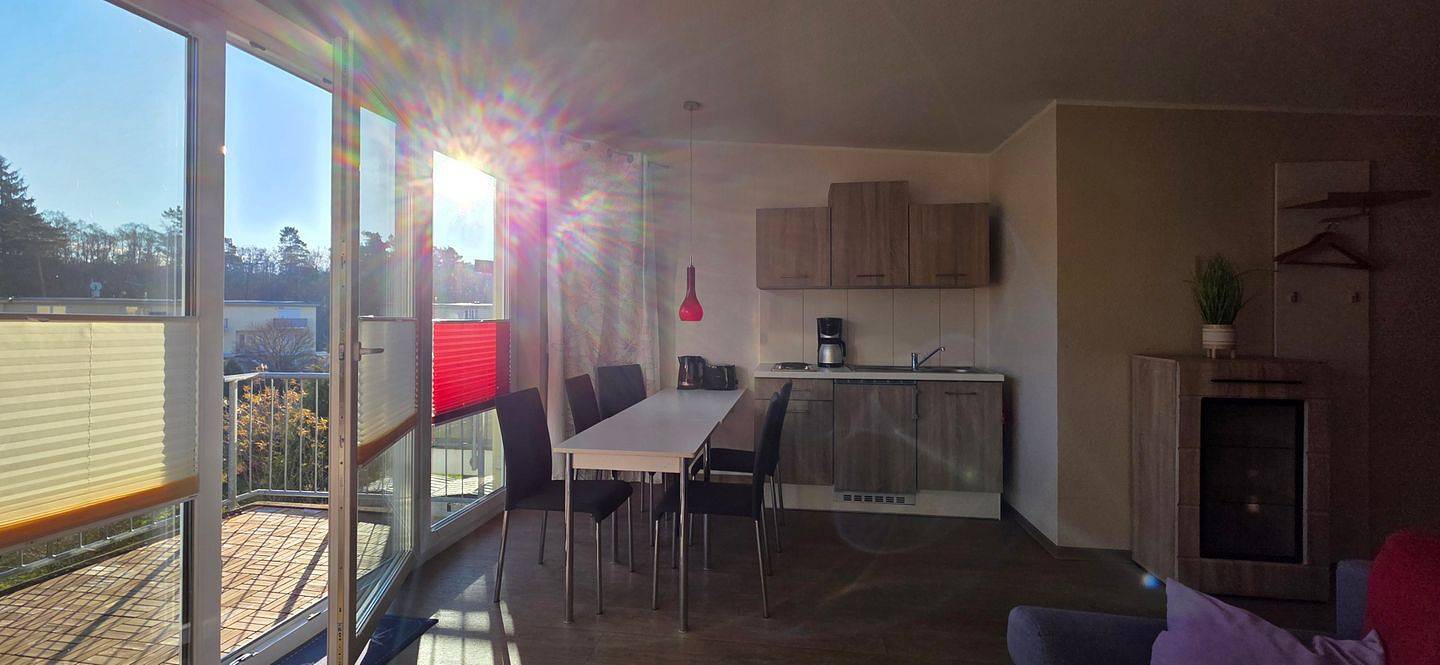 Ganze Wohnung, 4-Zimmer-Maisonettewohnung für 7 Pers. im Küstenwald in Gelbensande, Rostock und Umgebung