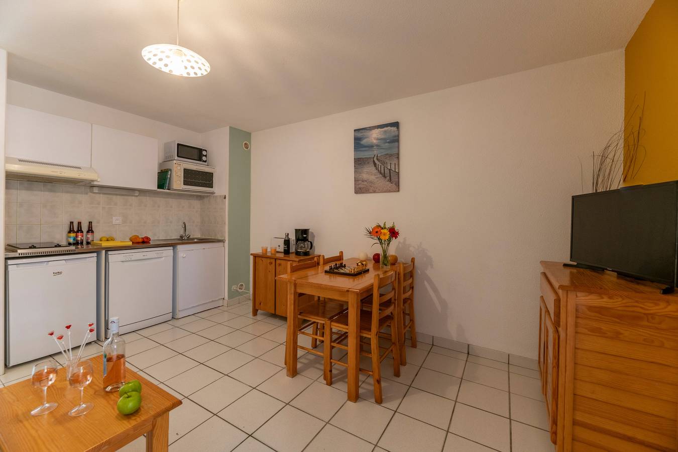 Ganze Wohnung, Ferienwohnung für 2 Personen mit Meerblick in Carcans Plage, Carcans