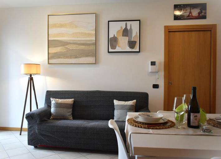 Appartamento per 3 persone, con balcone e panorama in Pieve di Soligo