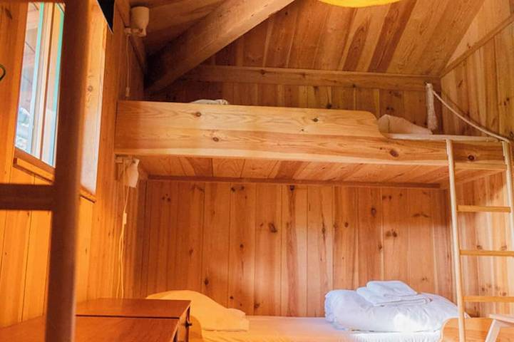 Cabane en bois pour 10 personnes, avec jardin et jacuzzi au Cap Ferret - 4