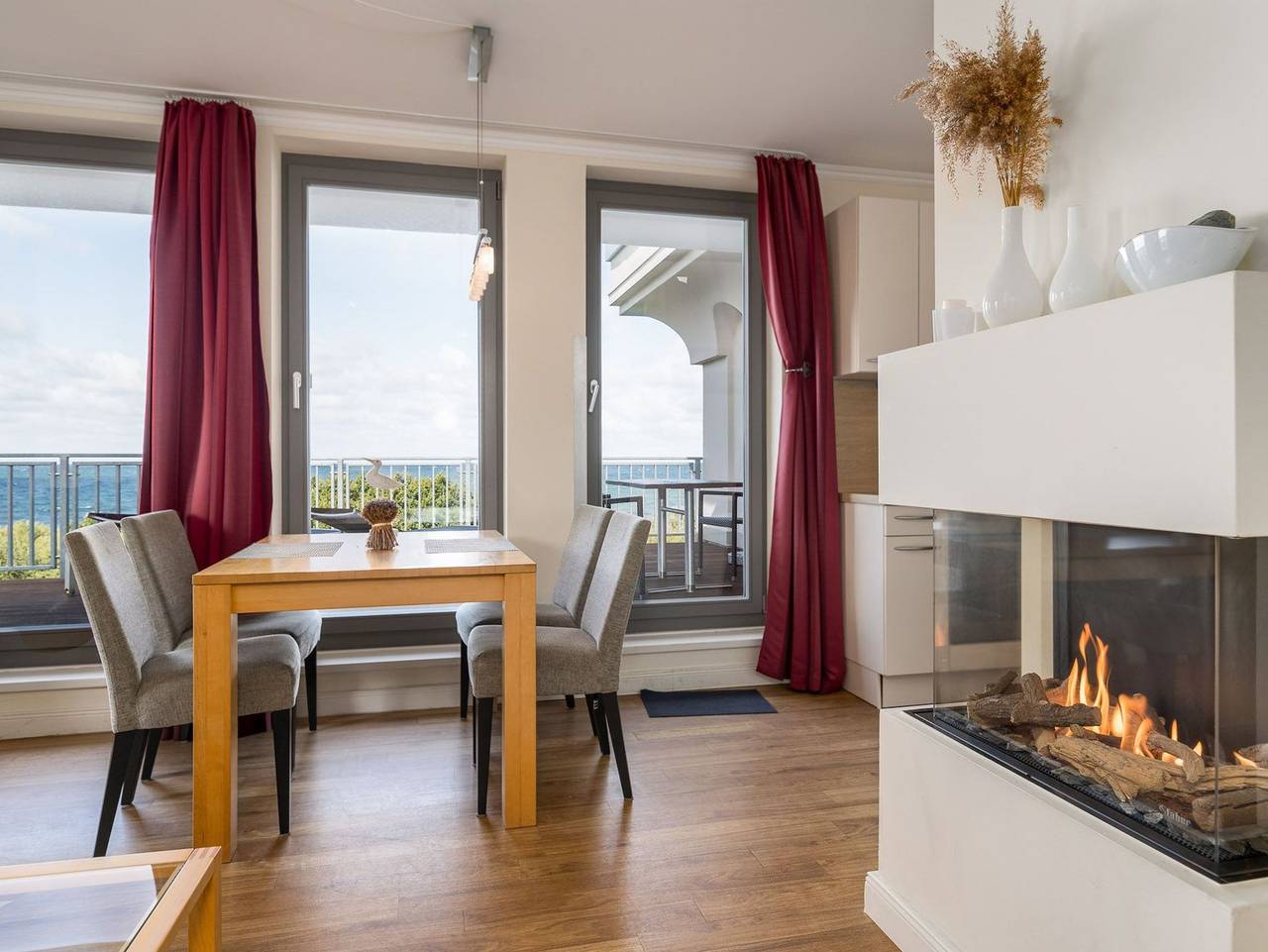 Ganze Ferienwohnung, Villa Deichgraf We 20 Penthouse Wohnung Panorama-Meerblick - Villa Deichgraf We 20 Penthouse Wohnung in Börgerende-Rethwisch, Bad Doberan & Umland