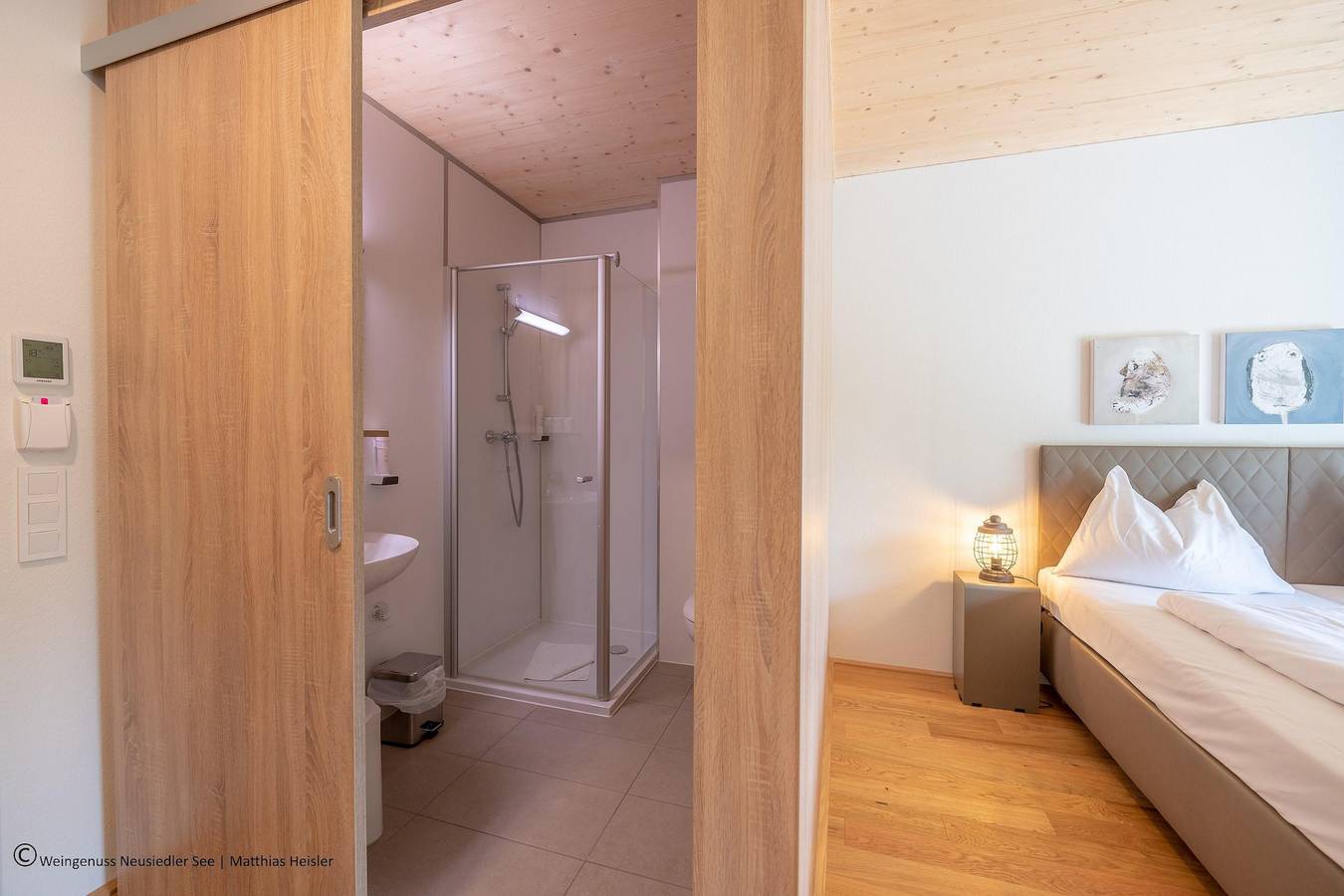 Dreibettzimmer Parkseite, Dusche, Wc in Rust (Burgenland), Leithaberg