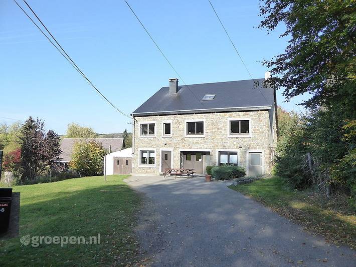 Ferienhaus für 24 Personen, mit Balkon/Terrasse und Terrasse sowie Sauna