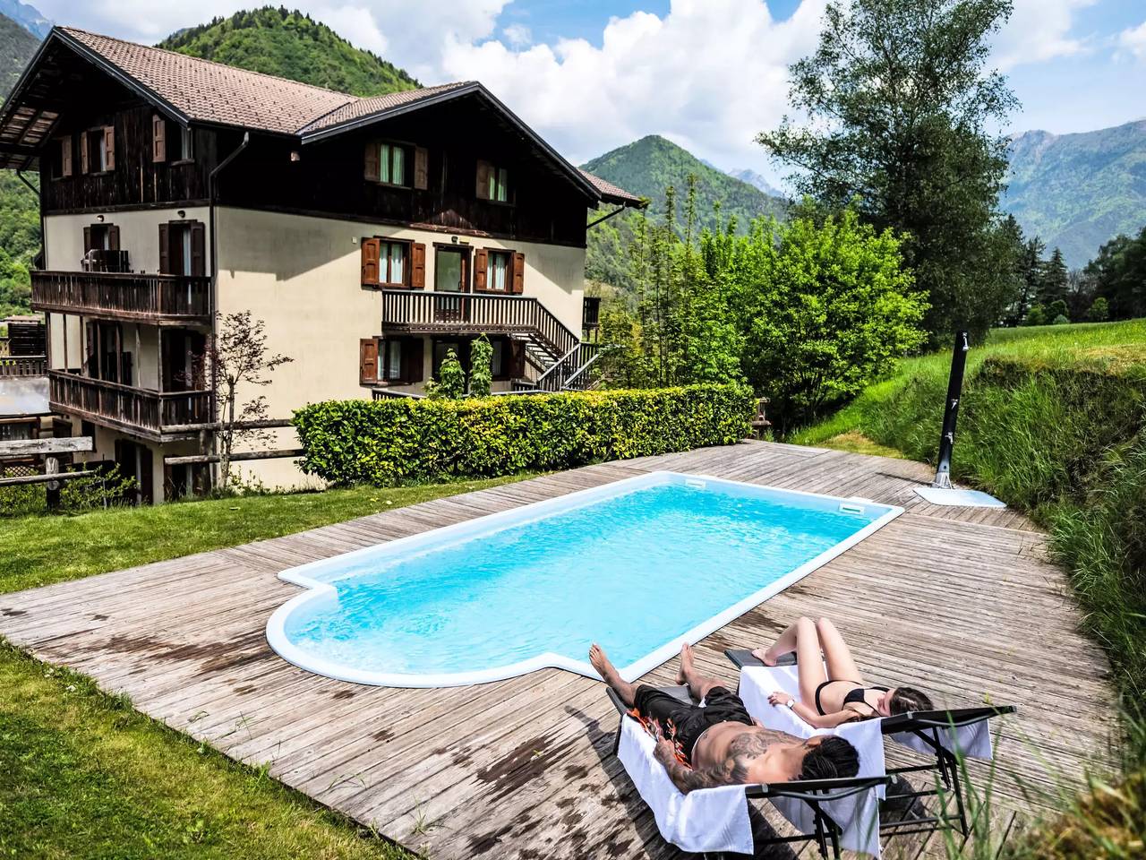 Ganze Wohnung, 2 Zimmer 3 Personen in Tiarno di Sotto, Ledro
