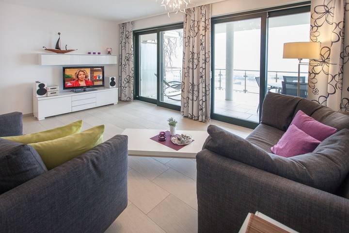 Ferienwohnung für 2 Personen, mit Seeblick und Balkon in Sassnitz - 3