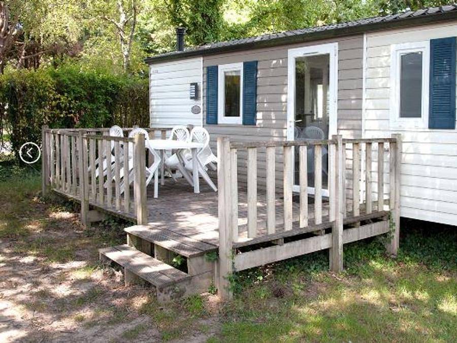 Camping Fleur de Briere - Mobile home 6 persons - 2 bedrooms in Saint-Lyphard, Saint-Nazaire region