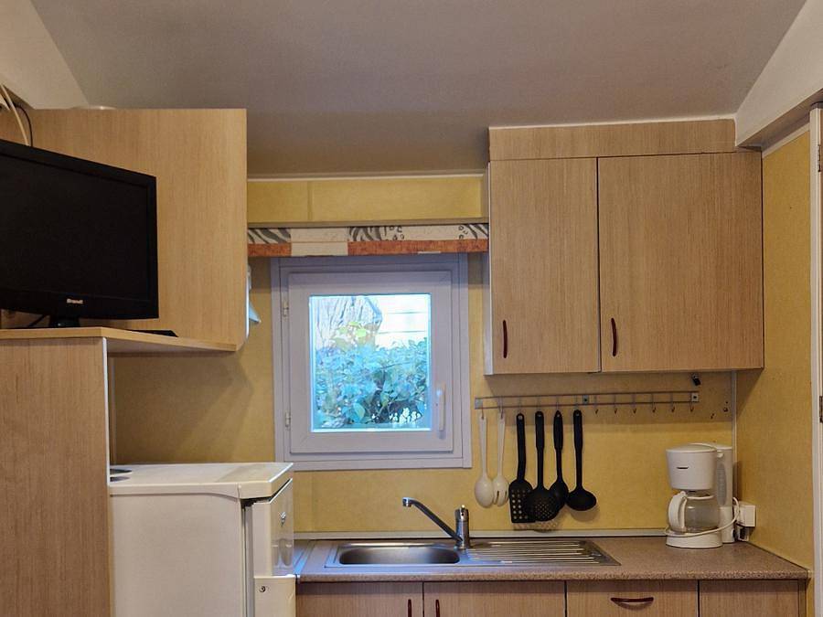 Camping maeva Escapades l'Emeraude du Verdon - Mobilheim 3 personen - Standard Plus 1 Schlafzimmer - Klimatisiert in Aups, Brignoles Region