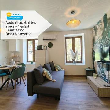 Gîte pour 3 personnes à Sault-Brénaz