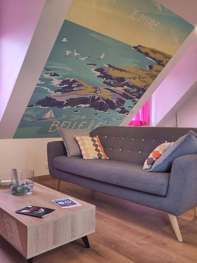 Appartement entier, Au détour du phare, appartement 3 étoiles avec jardin, Belle-Ile-en-mer, Bangor in Bangor, Côte des Mégalithes