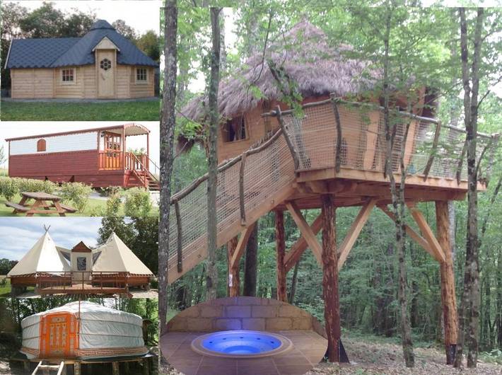 Location de vacances pour 2 personnes, avec sauna ainsi que jardin et vue à Chisseaux