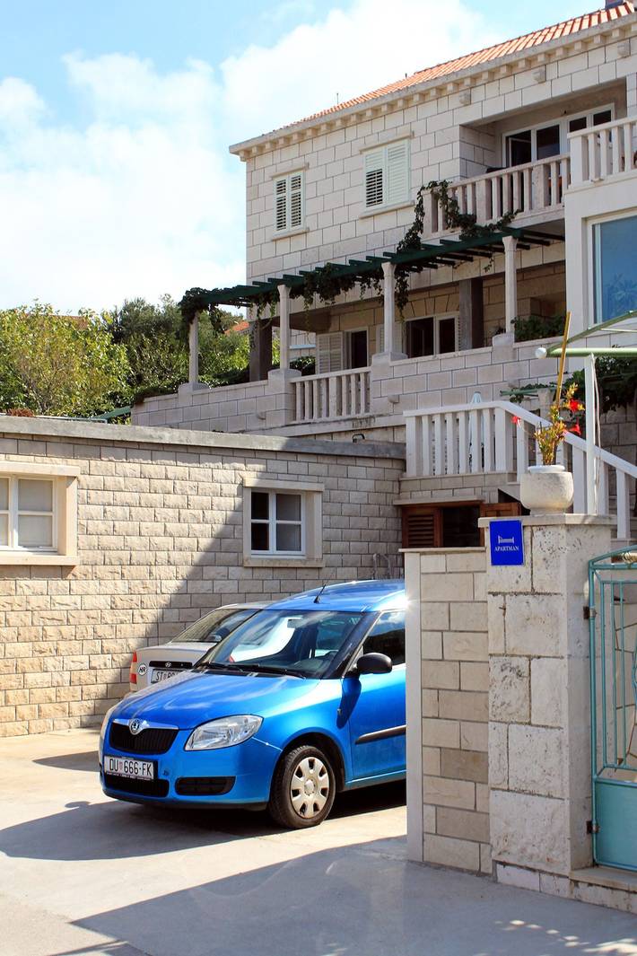 Ganze Wohnung, 1-Zimmer-Ferienwohnung am Strand Lumbarda, Korcula -b in Lumbarda, Korcula