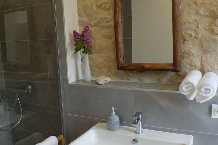 Appartement de vacances pour 4 personnes, avec jardin