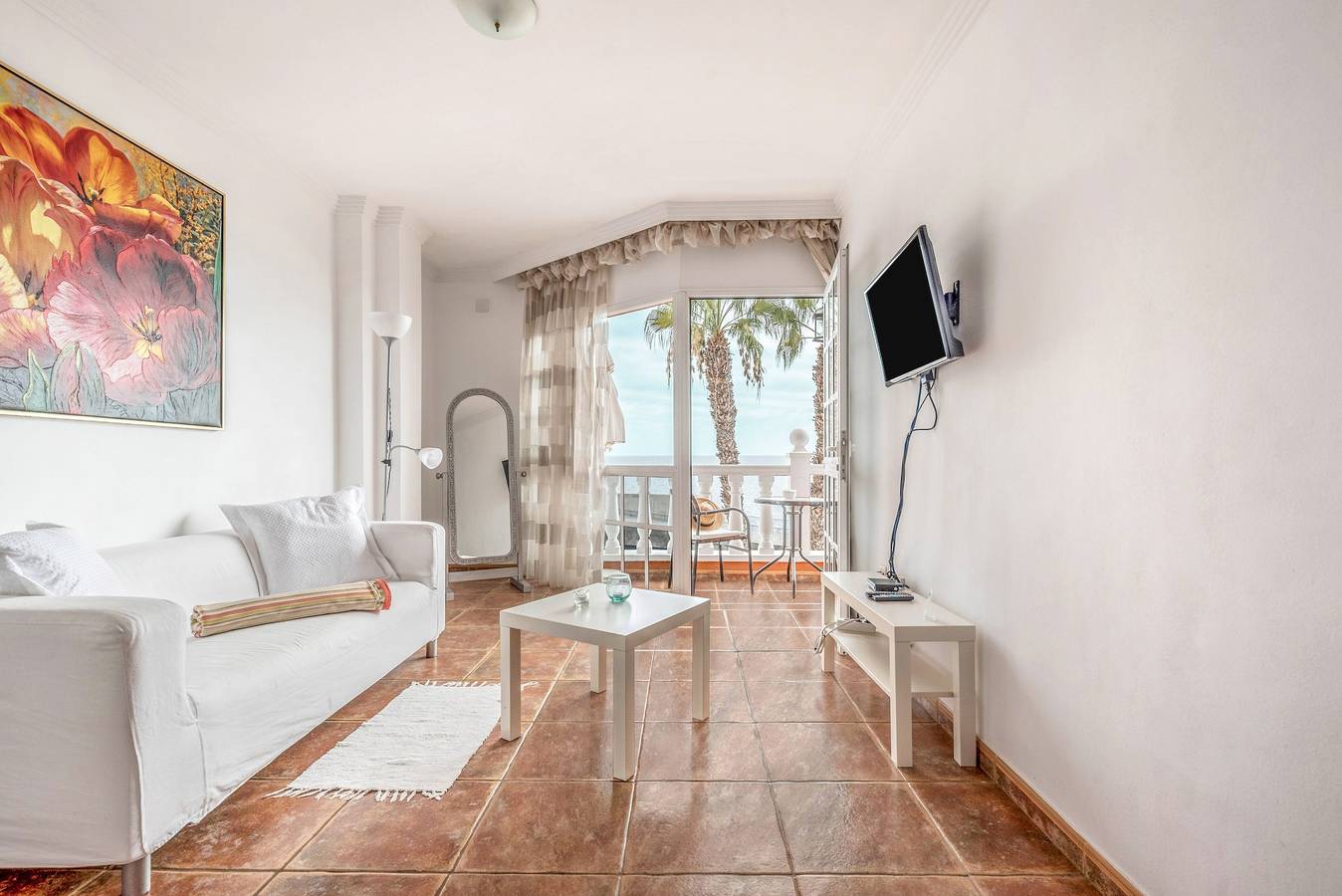 Ganze Wohnung, Ferienwohnung "Carla 1B" in Playa San Juan mit Meerblick und Wlan in Playa San Juan, Guía de Isora