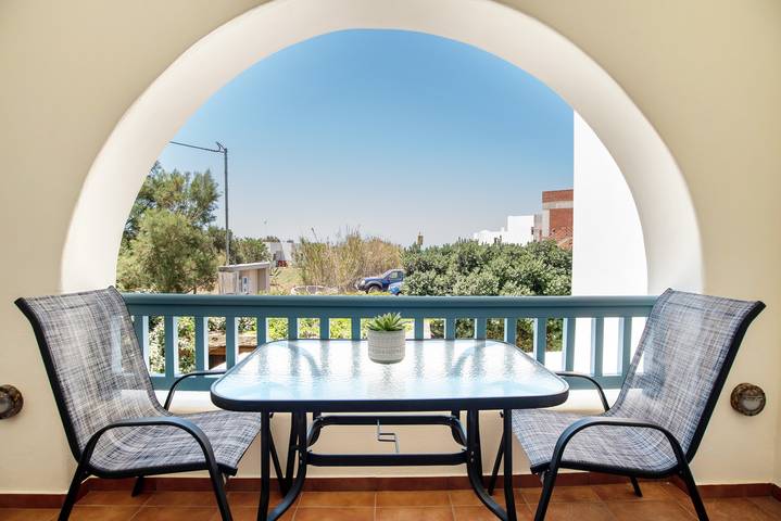 Ferienhaus für 6 Personen, mit Balkon und Garten auf Naxos