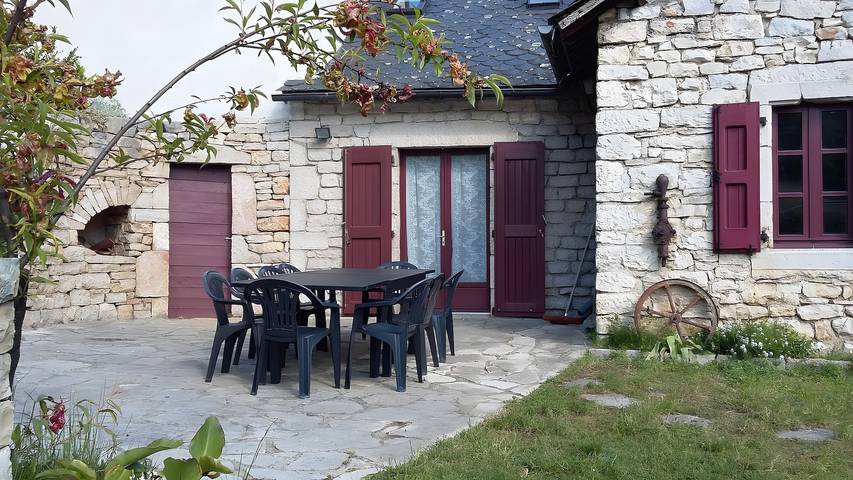 Maison de vacances pour 10 personnes, avec jardin, animaux acceptés dans les Gorges du Tarn