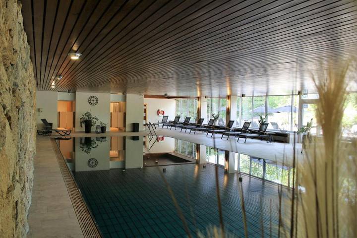 Hotel für 3 Personen, mit Terrasse und Garten sowie Pool und Sauna