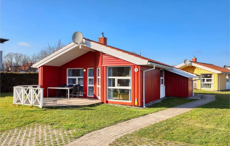 Ferienhaus für 6 Personen, mit Sauna und Whirlpool sowie Garten und Terrasse, mit Haustier in Schönhagen