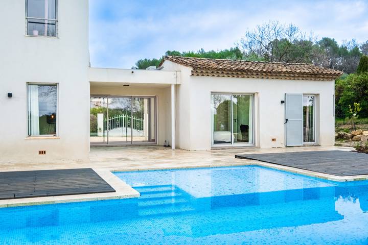 Maison de vacances pour 8 personnes, avec jardin et bassin pour enfant dans les Alpes maritimes - 2