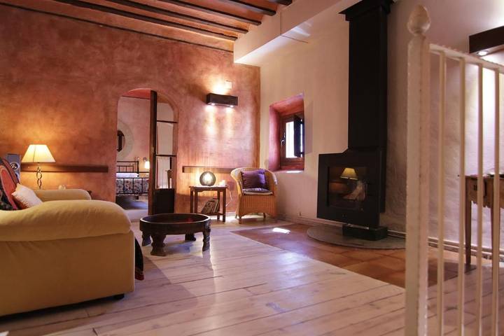 Casa rural con piscina para 2 personas, con jardín y vistas además de piscina y piscina para niños en Provincia de Cuenca - 4