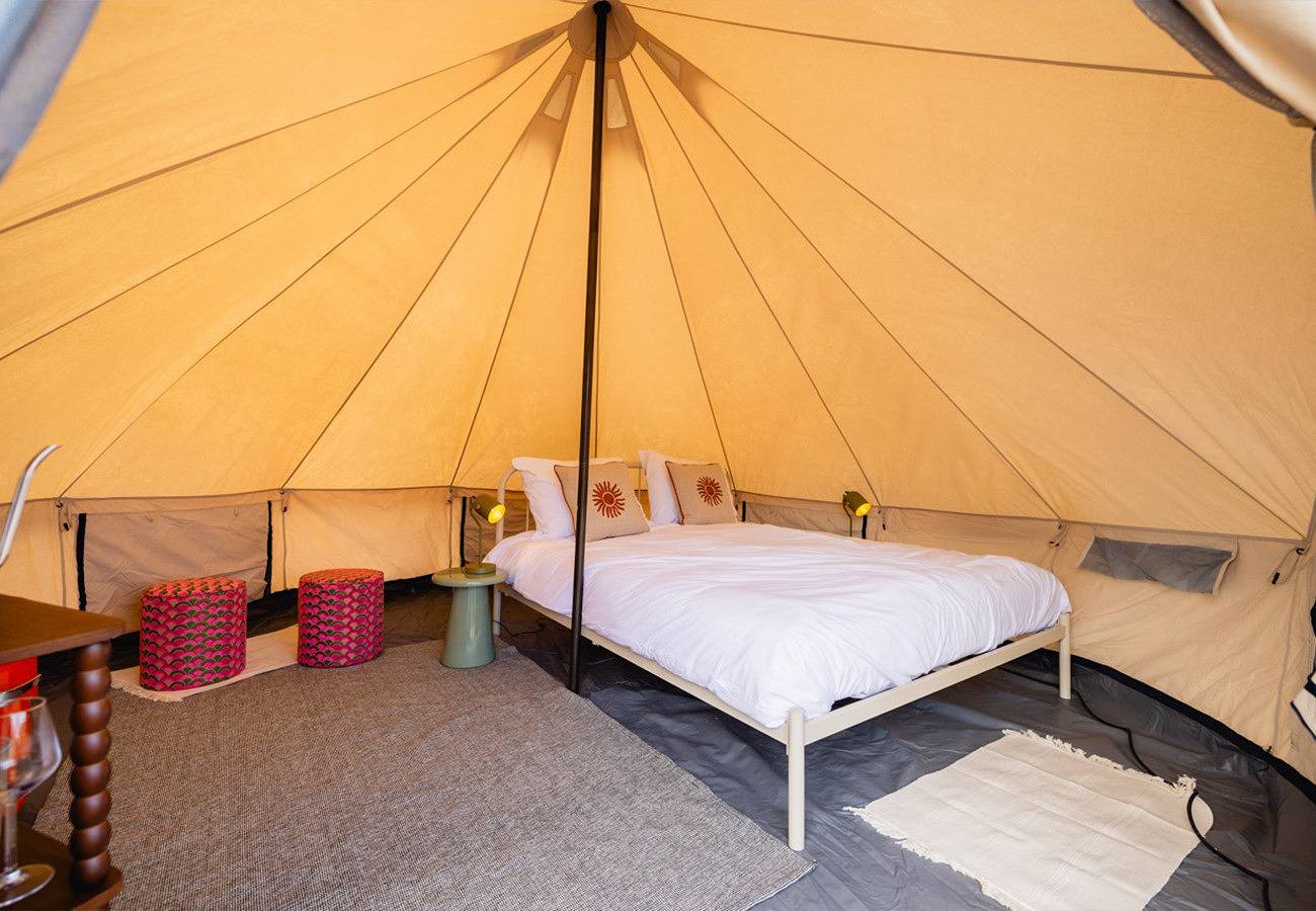 Hoeve de Binnenplaets | Comfort glamping tent in Nuth, Parkstad Limburg