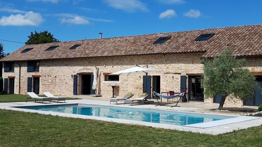 Chambre d’hôte pour 2 personnes, avec Terrasse ainsi que Jardin et Piscine