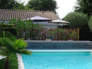 Cottage pour 2 personnes, avec terrasse et piscine à Andernos-les-Bains