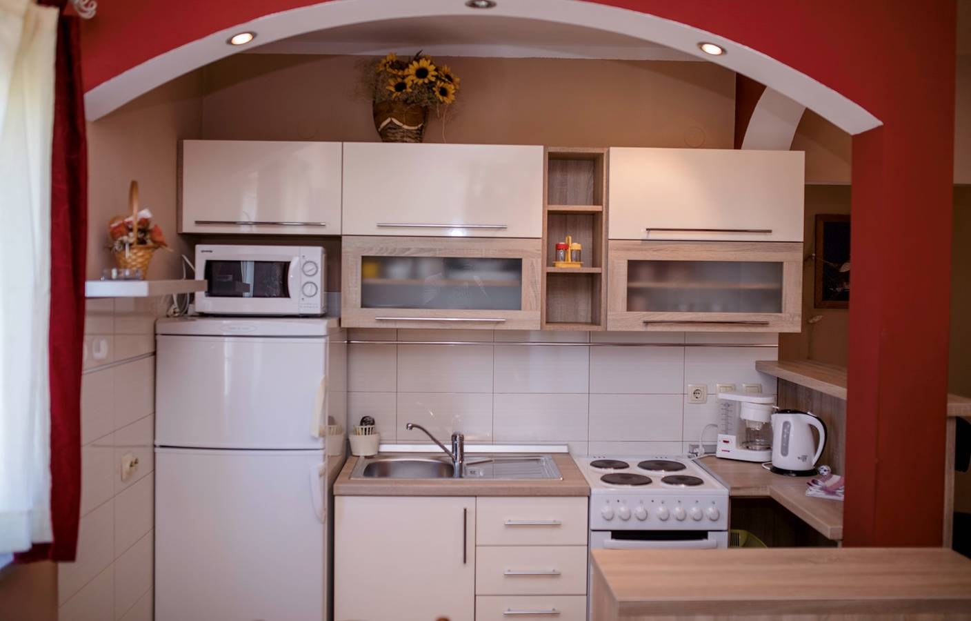 Ganze Wohnung, Apartment Red A3 mit zwei Schlafzimmern und Balkon
 in Supetarska Draga, Rab