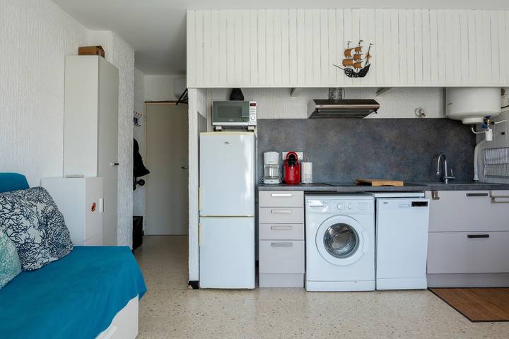 Ganze Wohnung, Ferienwohnung für 4 Personen mit Balkon in Saint Pierre la Mer, Fleury