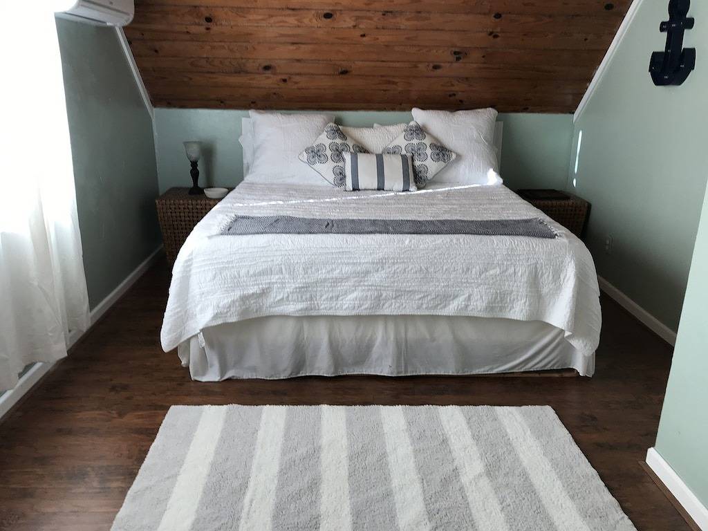 Enjoy panoramic views from the spacious wrap around deck! in Brazoria County