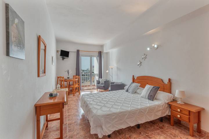 Studio voor 2 personen, met balkon op La Palma