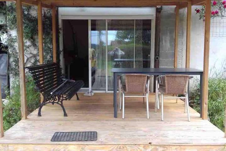 Appartement de vacances pour 4 personnes, avec jardin et terrasse