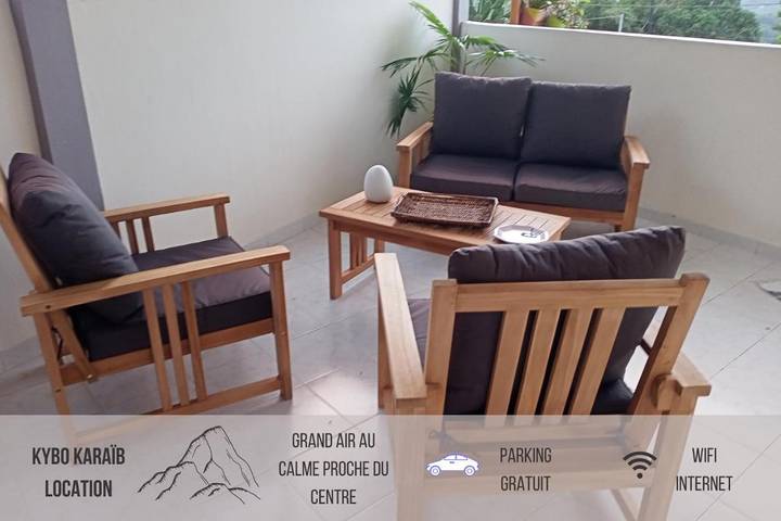Appartement de vacances pour 2 personnes, avec jardin et vue