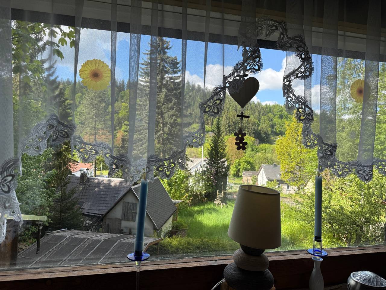 Ferienhaus „Waldhaus Zur Kleinbahn“ mit Bergblick, Gemeinschaftsterrasse und Wlan in Glashütte, Osterzgebirge