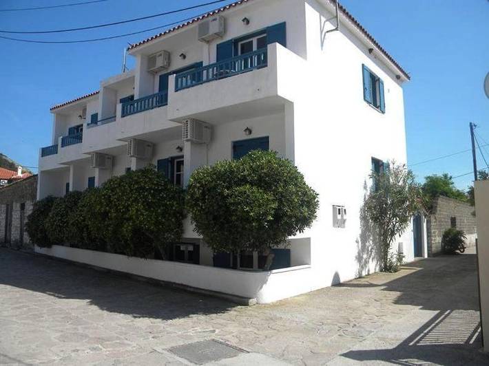 Gîte pour 2 personnes, avec vue et balcon, adapté aux familles dans Σκάλα Ερεσού - 3