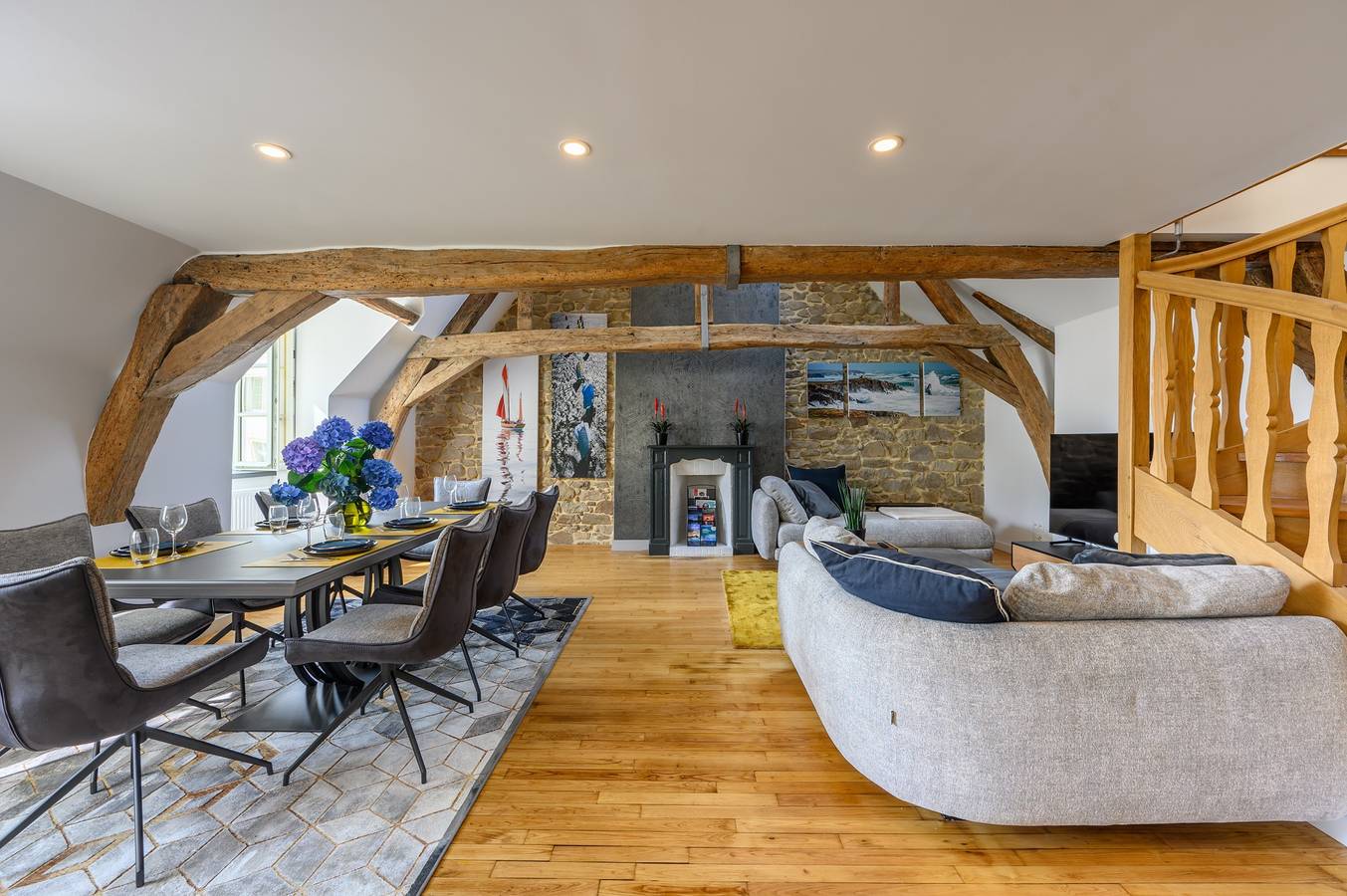 Ganze Wohnung, Ferienwohnung für 8 Personen mit Ausblick in Vannes, Côte des Mégalithes